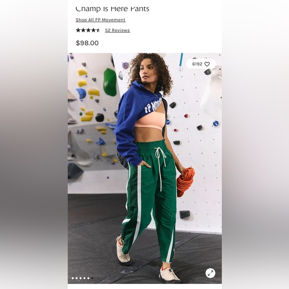 FP Movement by Free People Pants - NWT Free People Here Comes the Champ track pants